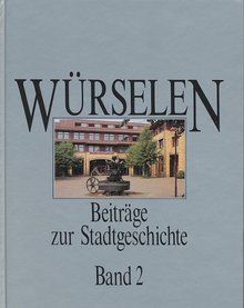 Umschlag des zweiten Bandes der Würselener Chronik.